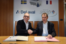 DeLaval annonce un partenariat avec SERAP, leader du refroidissement du lait.